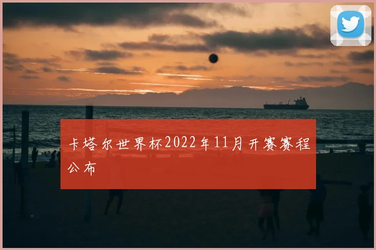 卡塔尔世界杯2022年11月开赛赛程公布